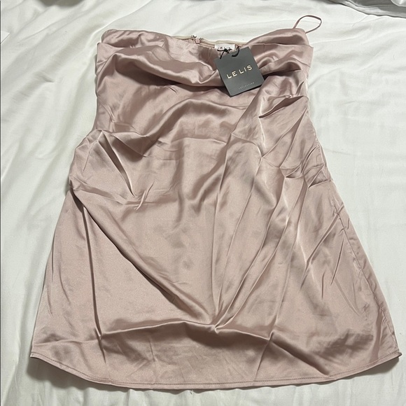 Le Lis Blush Strapless Dress - Picture 1 of 3